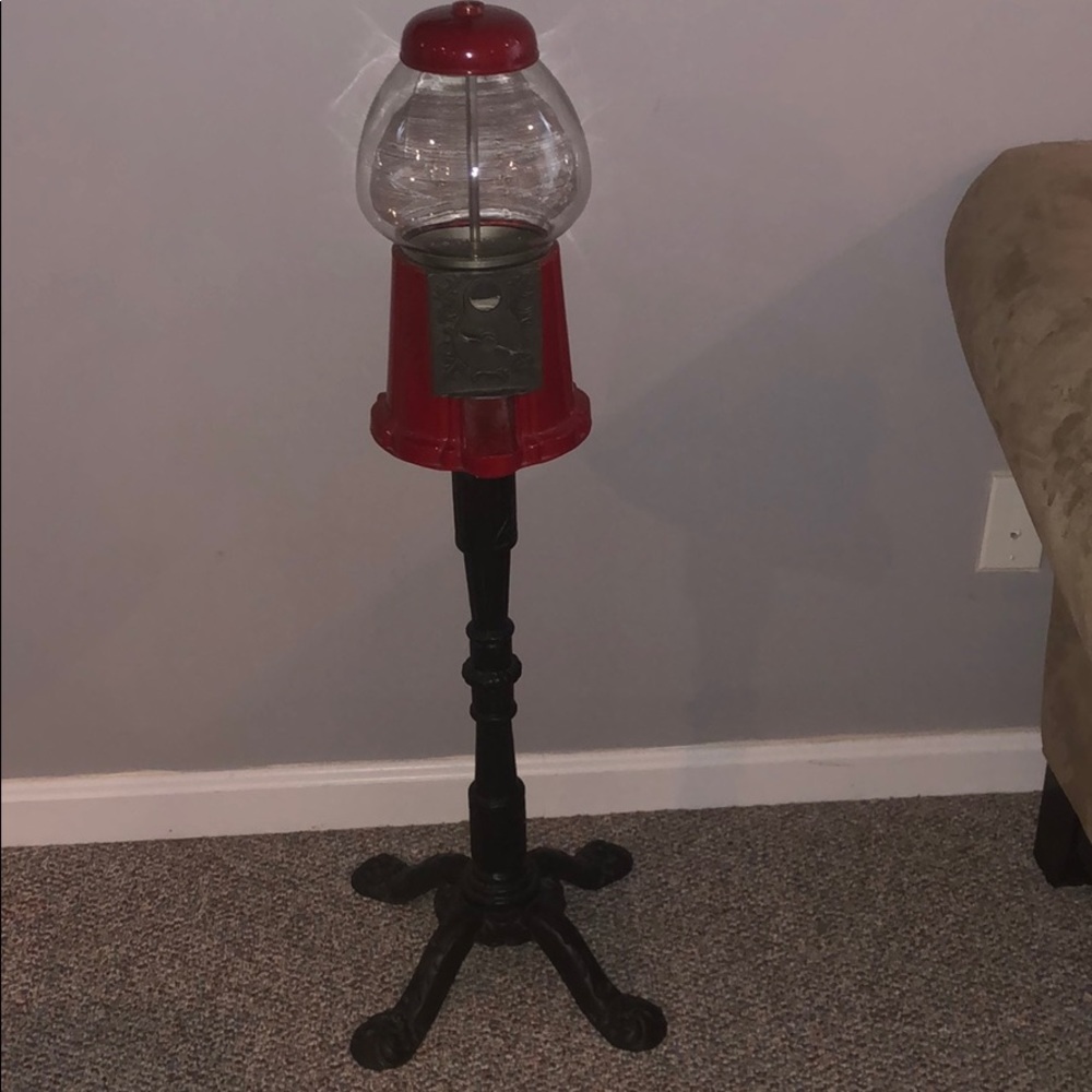 **RARE** working vintage gum-ball machine